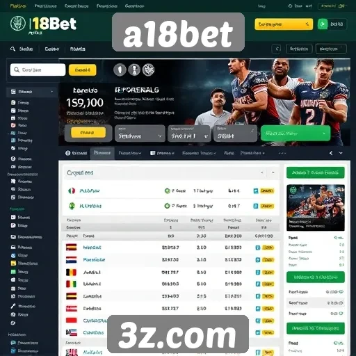 Interface do a18bet é elogiada por usuários