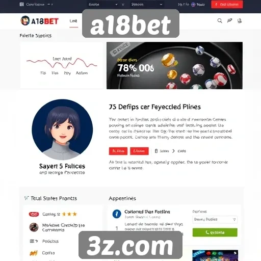 Experiência do usuário no site a18bet