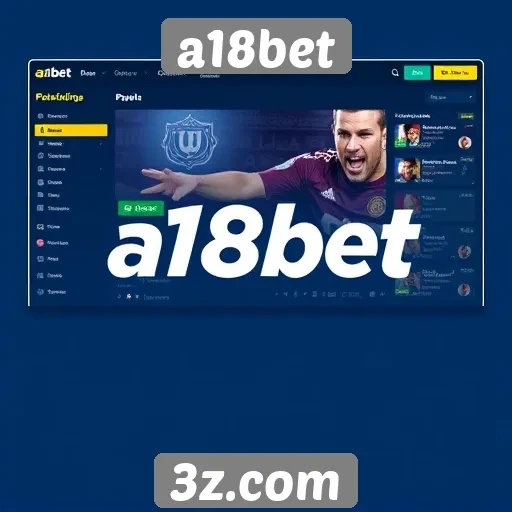 Avaliação da interface do usuário na a18bet